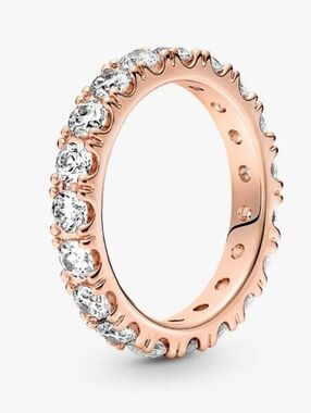 Authentic Pandora Sparkling Row Eternity Ring